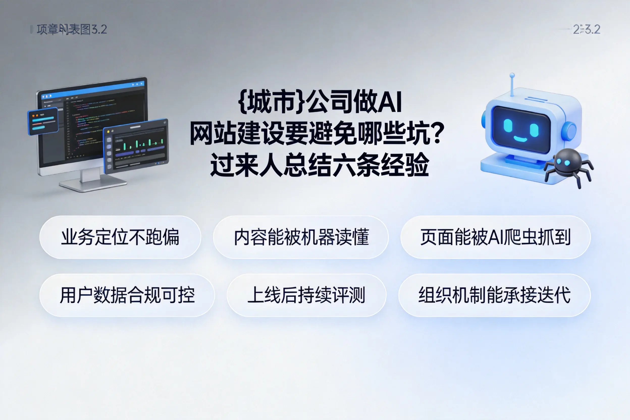 营口公司做AI网站建设要避免哪些坑？过来人总结六条经验
