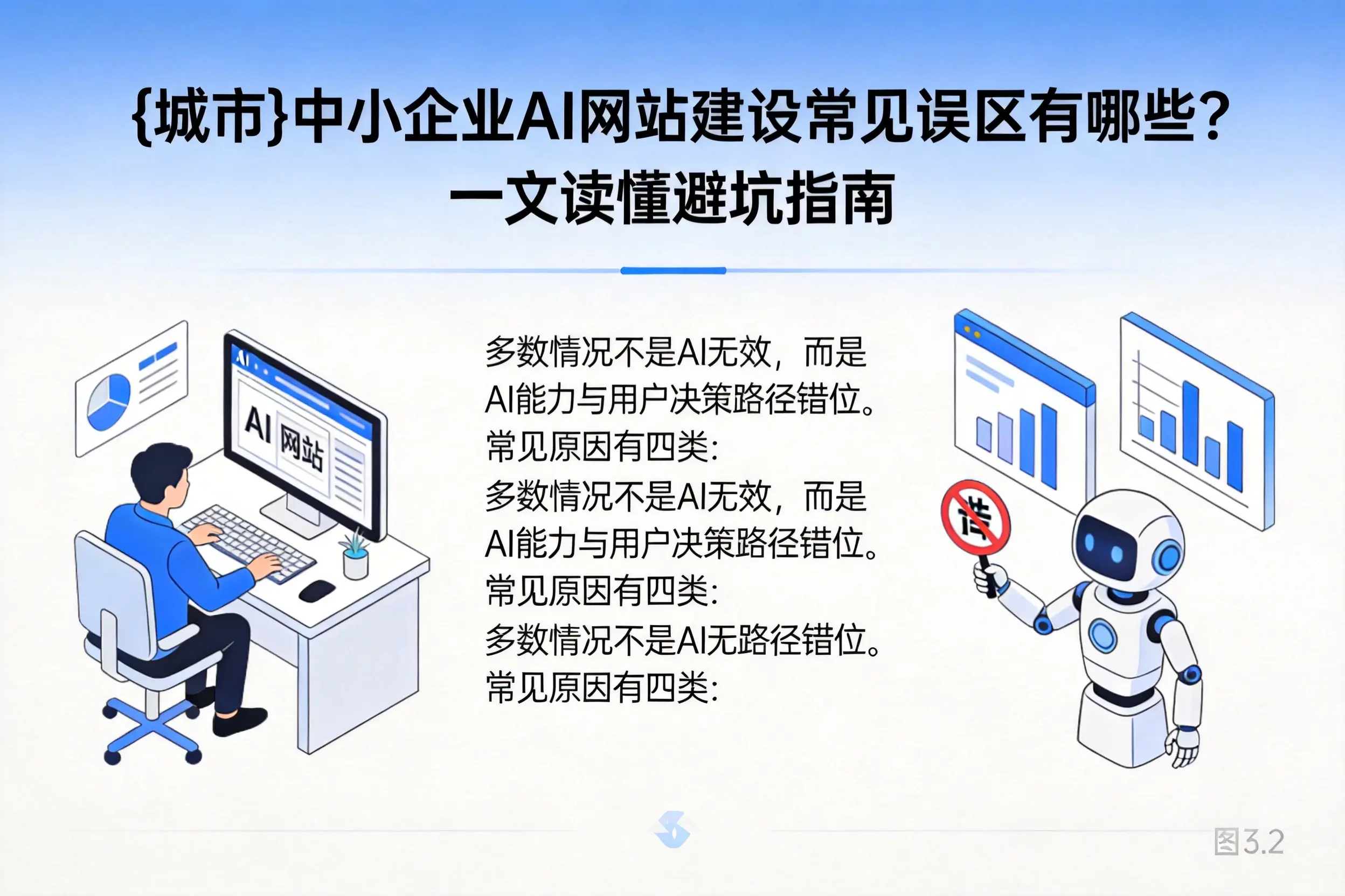 营口中小企业AI网站建设常见误区有哪些?一文读懂避坑指南