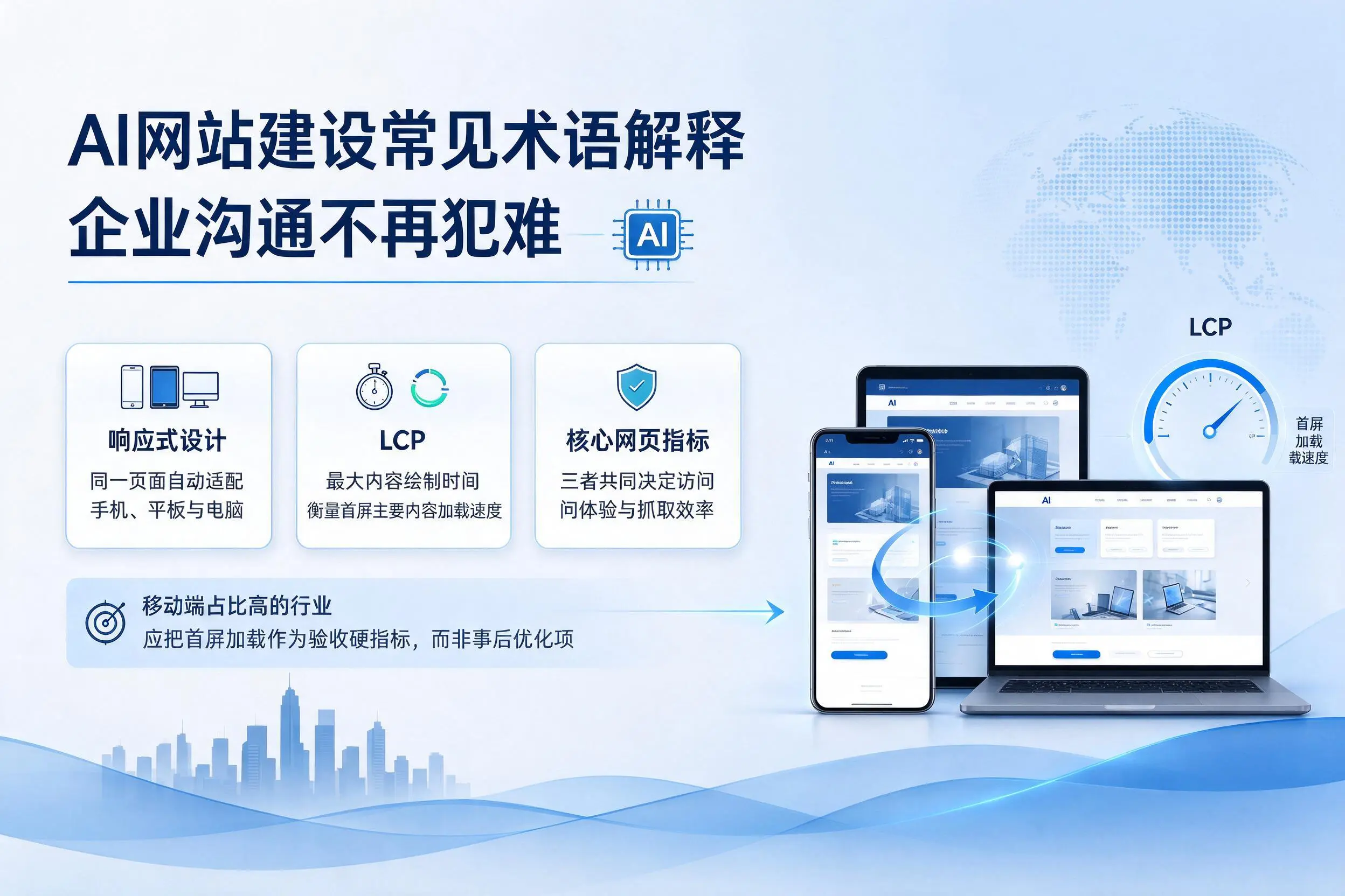 AI网站建设常见术语解释，营口企业沟通不再犯难