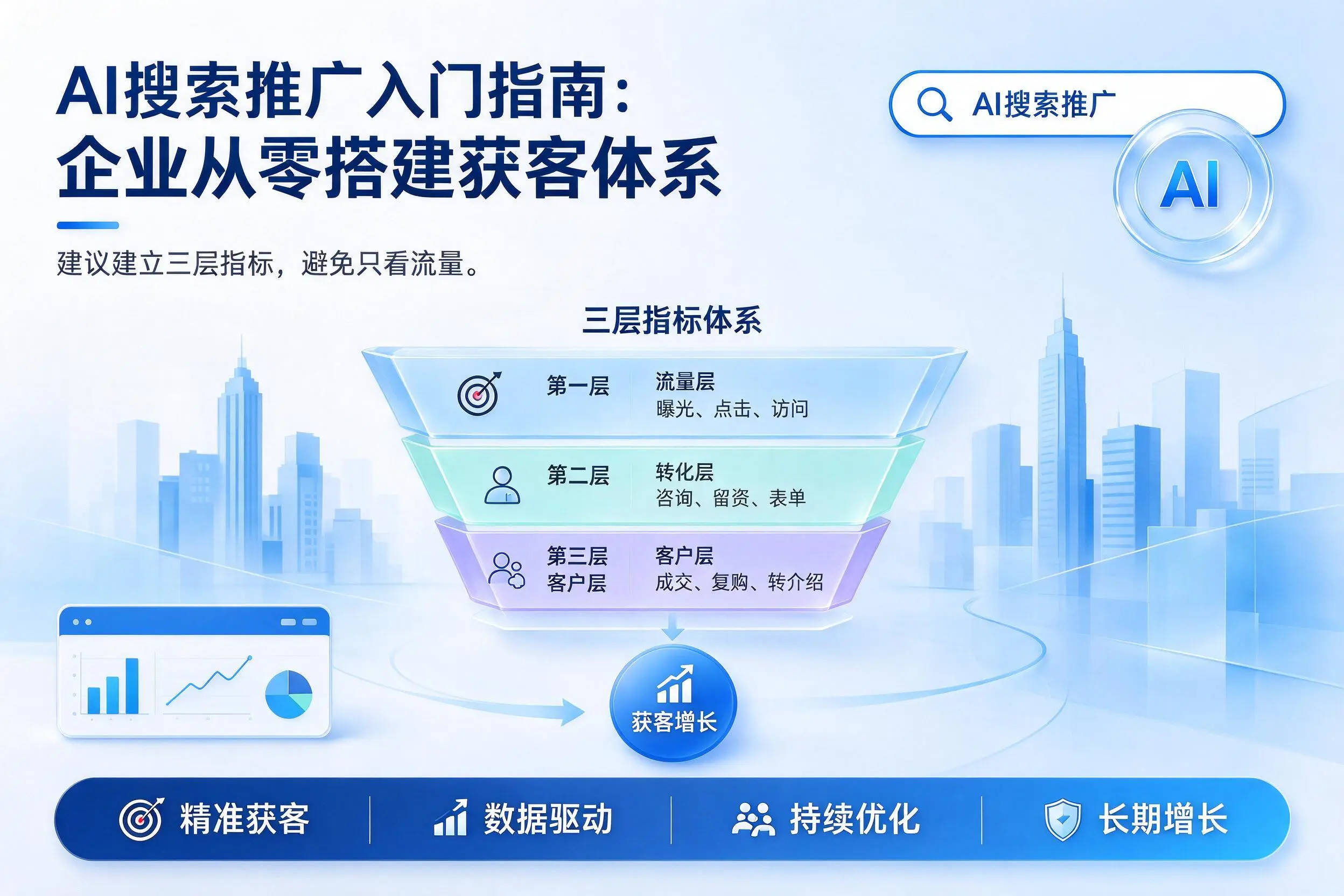 AI搜索推广入门指南:营口企业从零搭建获客体系