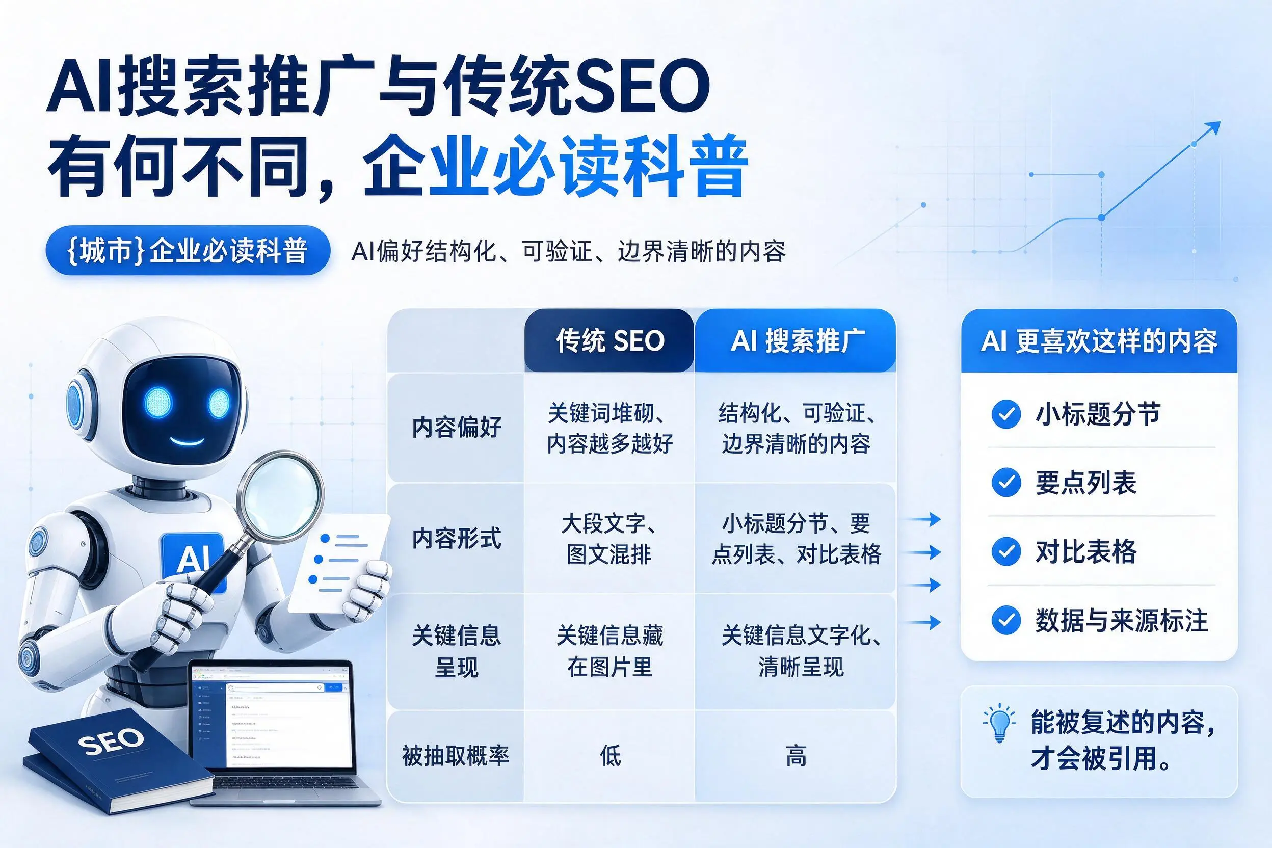 AI搜索推广与传统SEO有何不同，营口企业必读科普